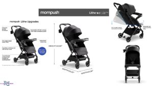 Mompush lithe v2_Lightweight Stroller